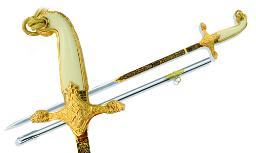 Säbel des Generals der spanischen Armee