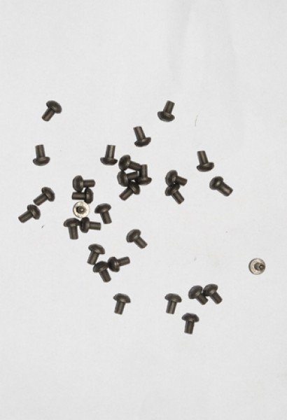 Stahlnieten mit Pilzkopf - Länge 9,5 mm