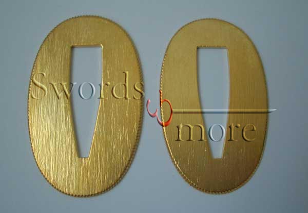 Seppa, Paar Kupfer vergoldet