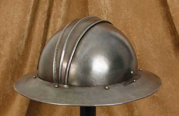English War Hat with Padded Coif
