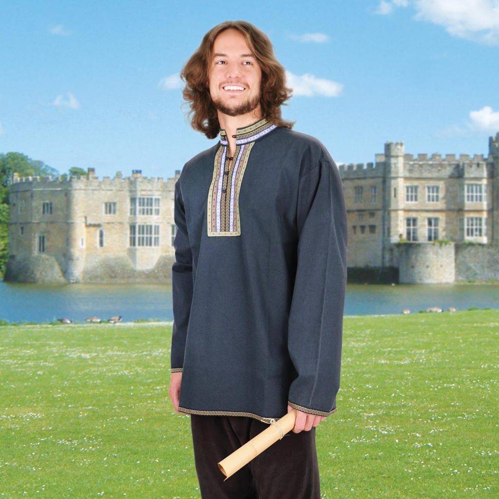 Marco Polo Shirt, Blau, Größe L