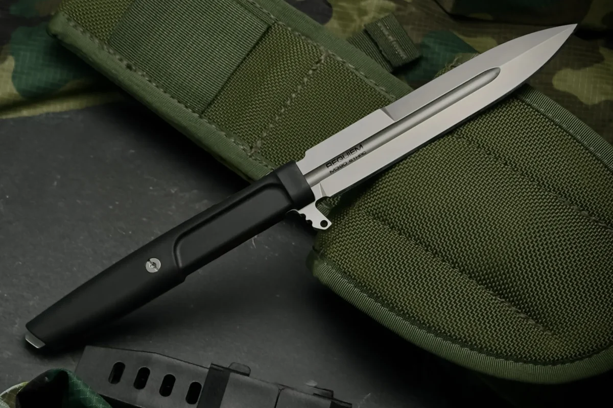 REQUIEM M390 BLACK STONE WASHED