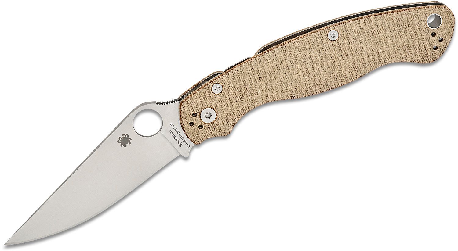Military 2, Brauner Canvas-Micarta-Griff